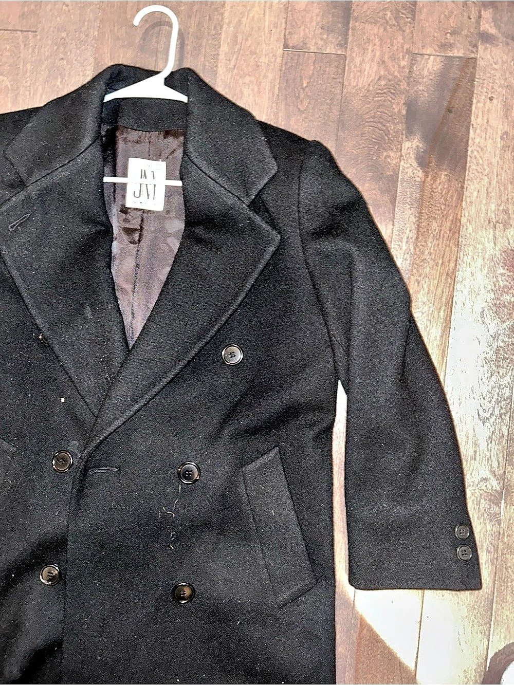 Jones New York Black Wool Pea Coat - Picture 8 of 12